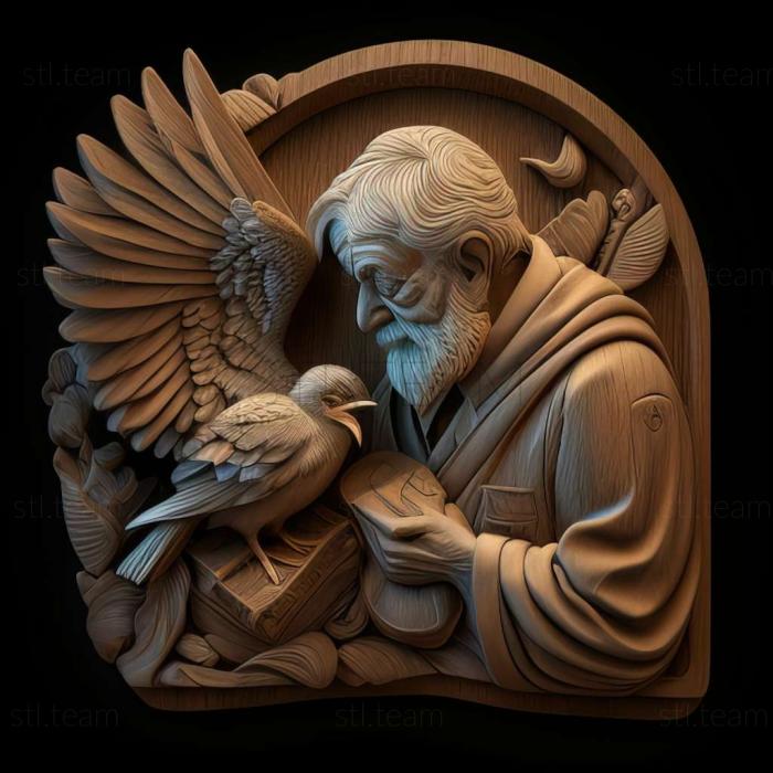 3D модель On a Wingull and a Prayer Old Man Hagi and the Camome P d (STL)